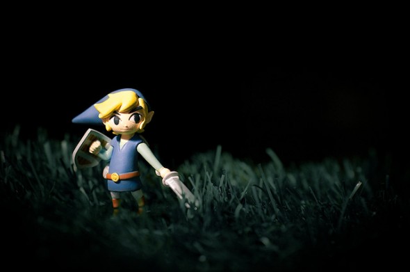 Zelda: Link in Grass