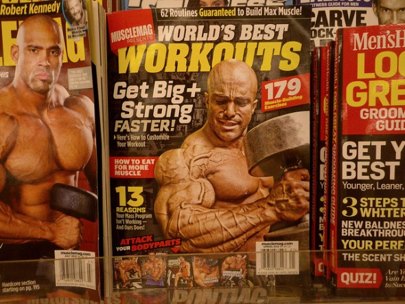 bodybuilder magazines