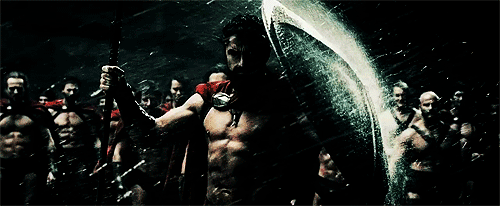 doe de 300-circuittraining workout om sterk te worden als koning Leonidas