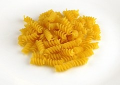 This handful of pasta is 200 calories.
