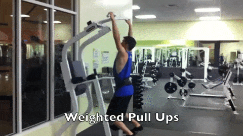 PULL-UP TIPS 👇 1.) Only use weight if you'd like to go into a