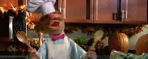 Once you get good at batch cooking you'll feel like the Swedish Chef.